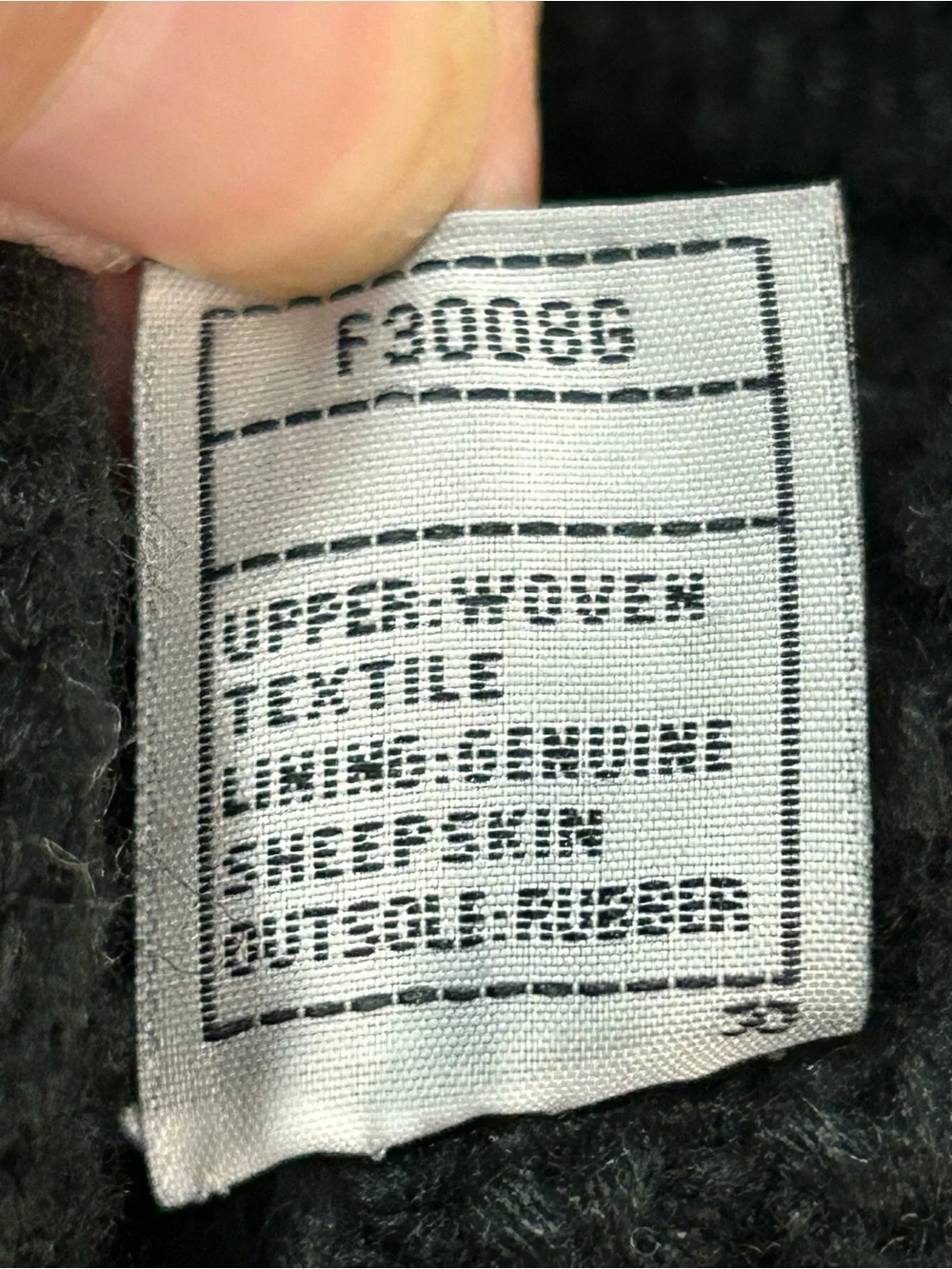 UGG Black Classic Cardy Knit Button Tall Boots S/N 5819